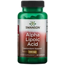 Swanson Alfa-liponsav 600mg kapszula 60db