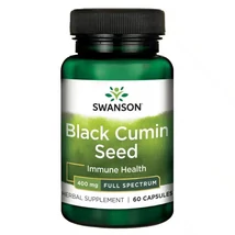 Swanson Fekete kömény 400mg kapszula 60db