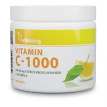 Vitaking C-vitamin 1000mg Bioflavonoid, acerola, csipkebogyó tabletta 200db