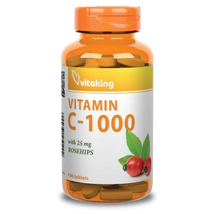 Vitaking C-1000 csipkebogyó tabletta 100 db