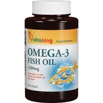 Vitaking Omega-3 Halolaj kapszula 90db
