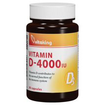 Vitaking D-4000 IU vitamin kapszula 90 db