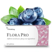 Vitaking Flora Pro élőflórát tartalmazó rágótabletta 60db