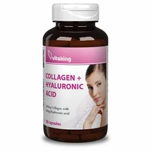 Vitaking Hialuronsav + kollagén komplex kapszula 60db