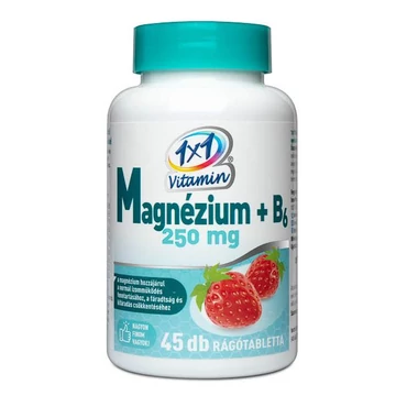 1×1 Vitamin Magnézium + B6 rágótabletta 45 db