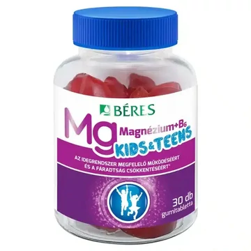 Béres Magnézium+B6 Kids&Teens gumitabletta 30db