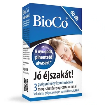 BioCo Jó éjszakát tabletta 60 db