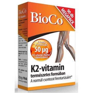 BioCo K2-vitamin 50 µg 90db