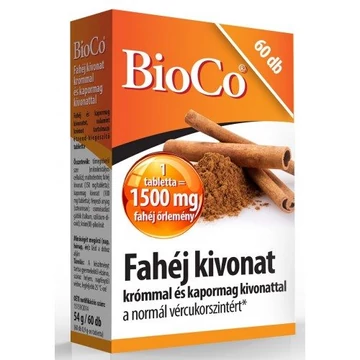 BioCo Fahéj kivonat 60db