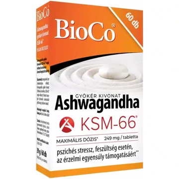 BioCo Ashwagandha KSM-66 tabletta 60db