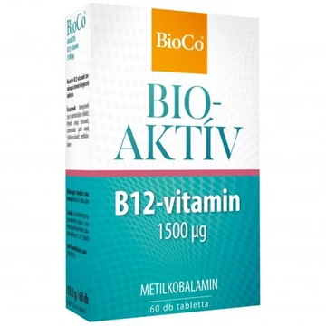 BioCo Bioaktív B12-vitamin tabletta 60db