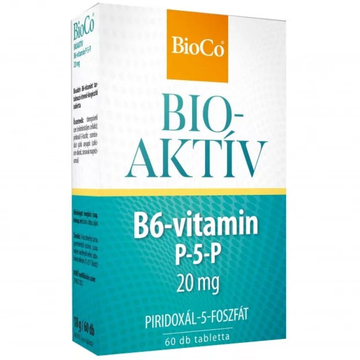 BioCo Bioaktív B6-vitamin P-5-P tabletta 60db