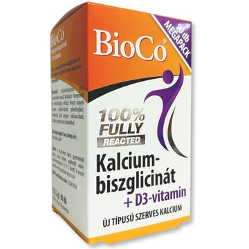 BioCo Kalcium-biszglicinát+D3-vitamin filmtabletta 90db