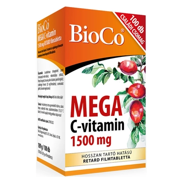 Bioco Mega C-vitamin 1500mg 100db