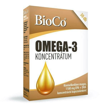 BioCo Omega-3 koncentrátum kapszula 30db