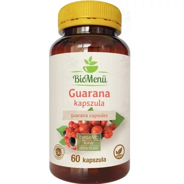 Biomenü Bio guarana kapszula 60db