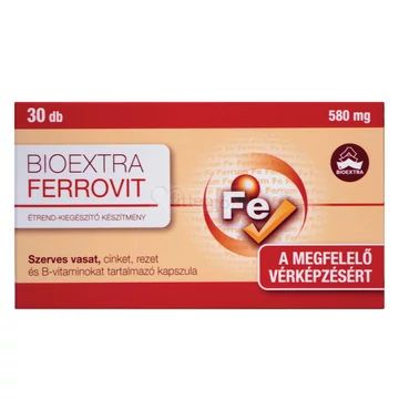 Bioextra ferrovit kapszula 30db