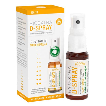 Bioextra D-spray 1000NE D3-vitamin szájspray 15ml
