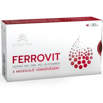 Bioextra ferrovit kapszula 30db
