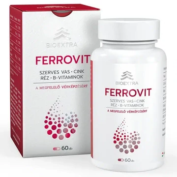 Bioextra ferrovit kapszula 60db