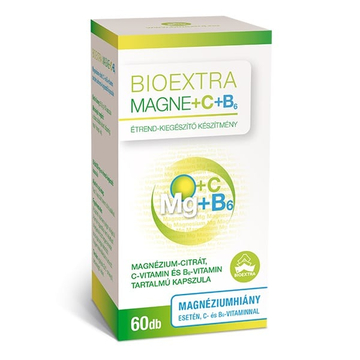 Bioextra Magne+C+B6 kapszula 60db