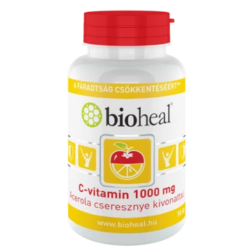 Bioheal C-vitamin 1000 mg + Acerola cseresznye kivonat 70 db