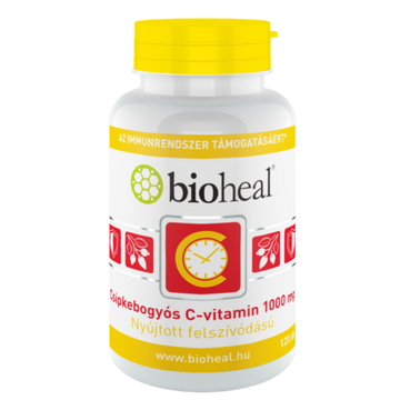 Bioheal Csipkebogyós C-vitamin 1000 mg nyújtott felszívódású 120 db