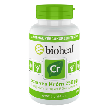 Bioheal Szerves & Természetes Króm tabletta 70 db