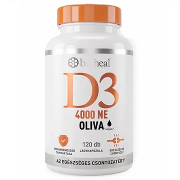 Bioheal Oliva D3 4000 NE lágykapszula 120db