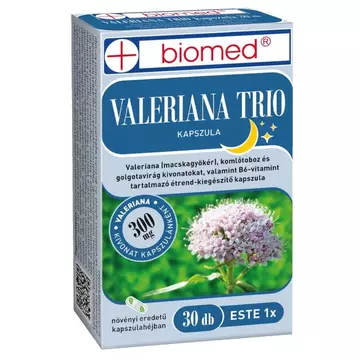 Biomed Valeriána Trio kapszula 30db