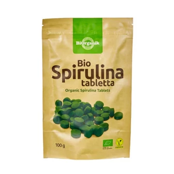 Biorganik bio spirulina tabletta 100 g
