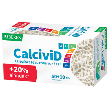 Béres Calcivid 7 filmtabletta 50+10db