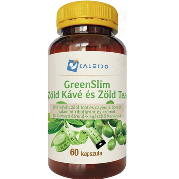 Caleido GreenSlim Zöld kávé és Zöld tea kapszula 60db