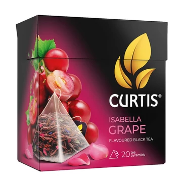 Curtis Isabella fekete tea szőlő 20x1,8g