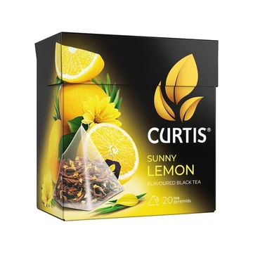 Curtis Sunny Lemon fekete tea 20x1,7g