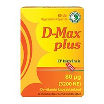 Dr. Chen D-Max plus D3-vitamin 3200NE kapszula 60db