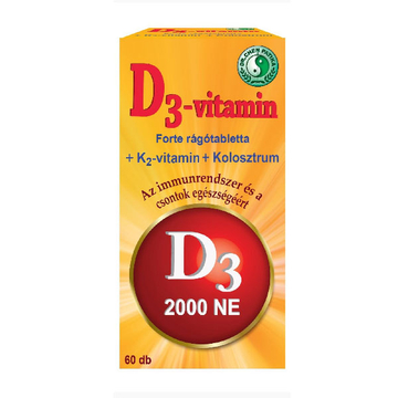 Dr. Chen D3-vitamin Forte rágótabletta 60db