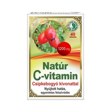 Dr. Chen Natúr C-vitamin csipkebogyó kivonattal tabletta 40 db