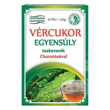 Dr. Chen Vércukor egyensúly filteres tea 20 filter