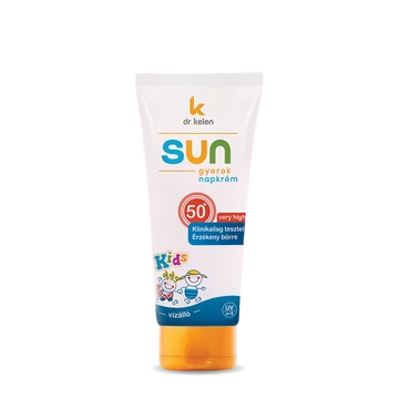 Dr. Kelen Sun F50+ gyermek napkrém 100 ml