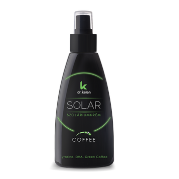 Dr. Kelen Solar Green Coffee szoláriumkrém 150ml