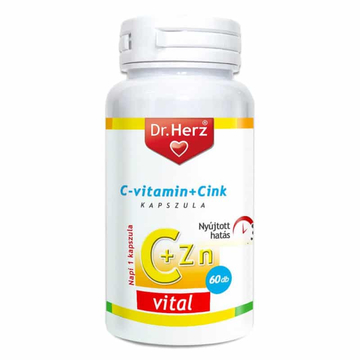 Dr. Herz C-vitamin+Cink kapszula 60db