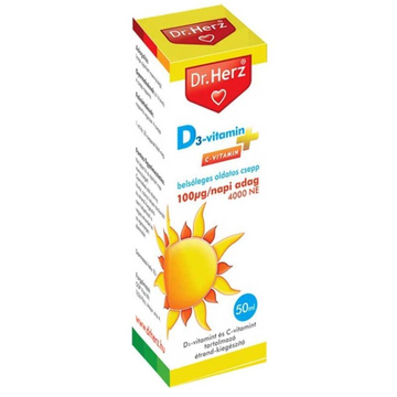 Dr. Herz D3-vitamin csepp 2000NE 50ml