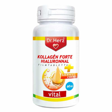 Dr. Herz Kollagén Forte Hialuronnal tabletta 60db