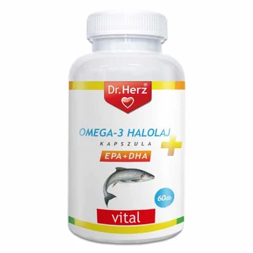 Dr. Herz Omega-3 Halolaj 1000mg 60db