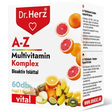 Dr. Herz A-Z multivitamin Komplex kapszula 60db