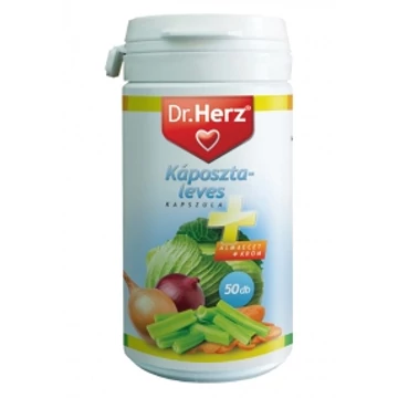 Dr. Herz káposztaleves + almaecet + króm kapszula 50db