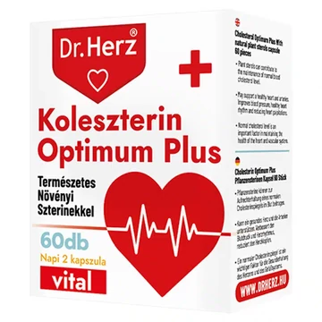 Dr. Herz Koleszterin Optimum Plus kapszula 60db