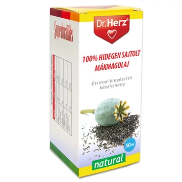 Dr. Herz Hidegen sajtolt mákolaj 50ml