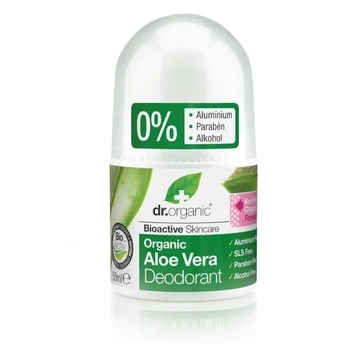 Dr. Organic golyós dezodor aloe verával 50 ml